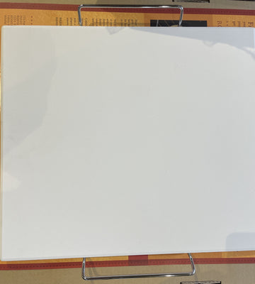 Rectangular Pizza Stone 14 x 16" c/w metal rack